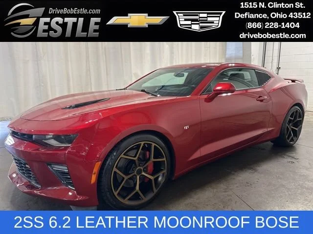 Used 2017 GARNET RED TINTCOAT Chevrolet 2SS image 1