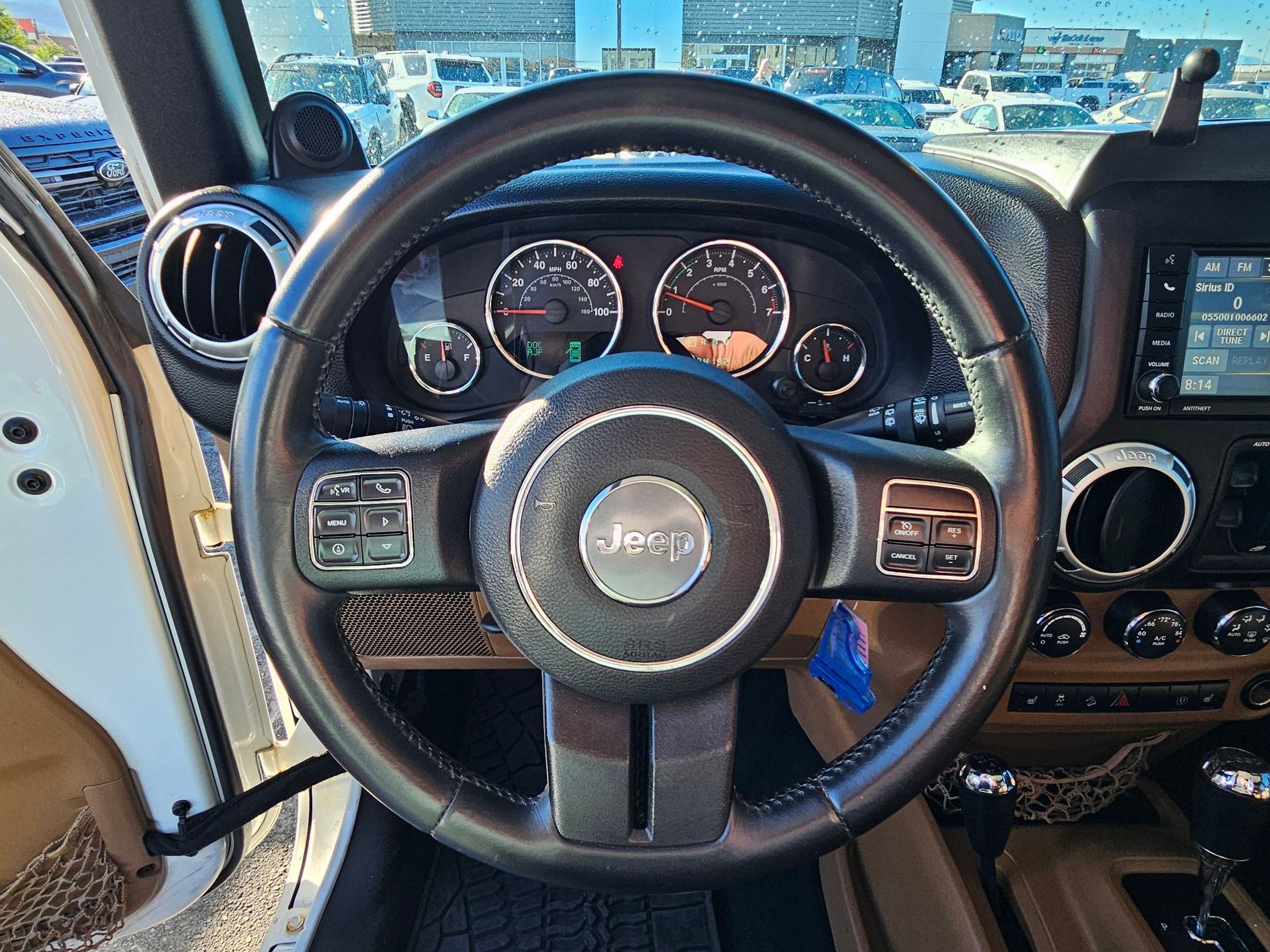 Used 2013 Bright White Clearcoat Jeep Sahara image 16