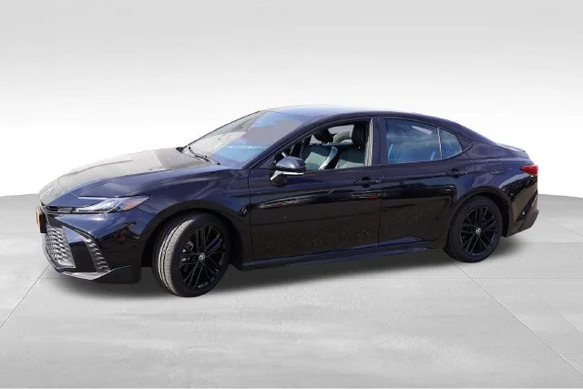 Certified Used 2025 Black Toyota SE image 9