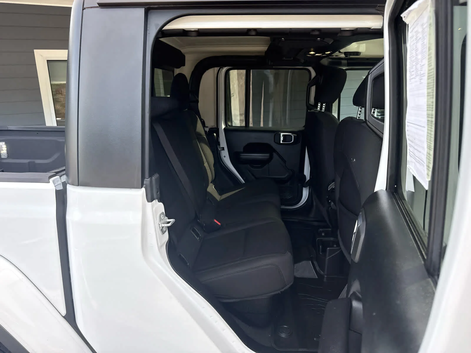 Used 2021 Bright White Clearcoat Jeep Sport S image 18