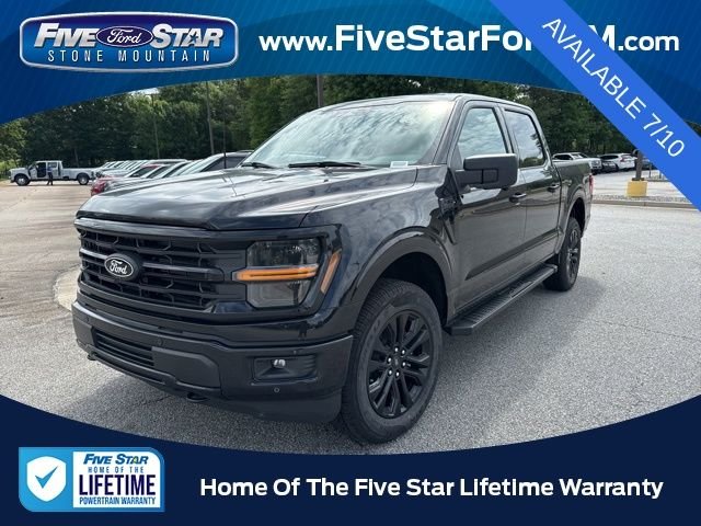 New 2026 Agate Black Metallic Ford XLT image 5