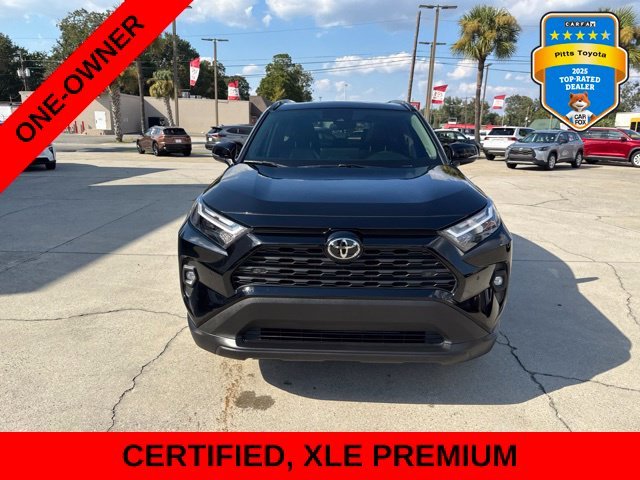 Certified Used 2025 Black Toyota XLE Premium image 2