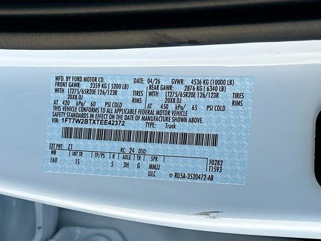 New 2026 Oxford White Ford XL image 17