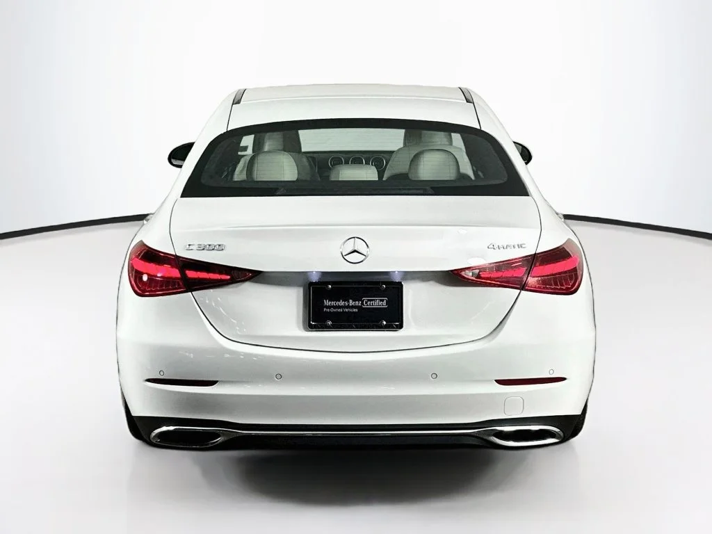 Used 2024 White Mercedes-Benz C 300 image 4