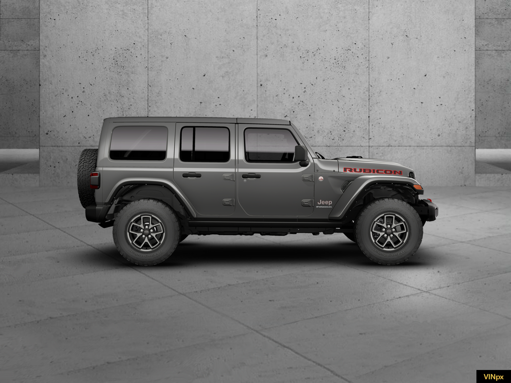 New 2026 Granite Crystal Metallic Clear-Coat Exterior Paint Jeep Rubicon image 8