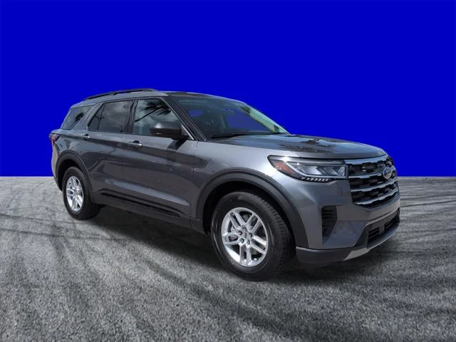 New 2026 Carbonized Gray Metallic Ford Active image 2