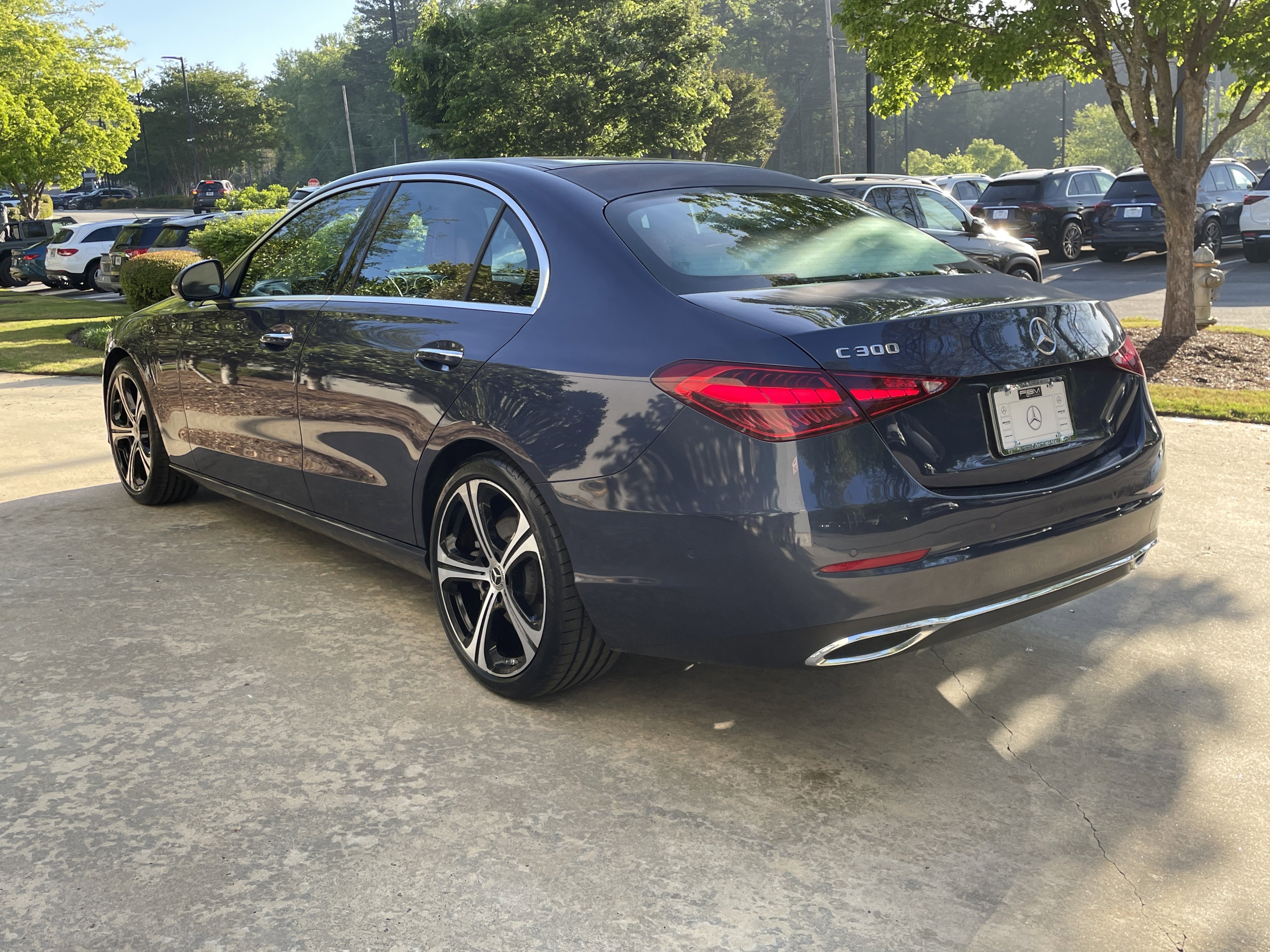 Certified Used 2025 Twilight Blue Metallic Mercedes-Benz C 300 Sedan image 15