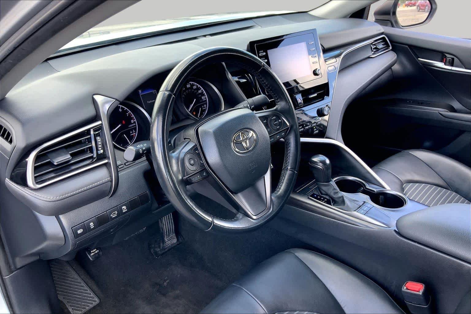 Used 2024 Celestial Silver Metallic Toyota SE image 17