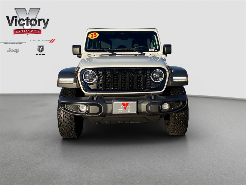 Used 2025 Jeep Wrangler 4xe Willys 4XE with VIN 1C4RJXN68SW583573 for sale in Kansas City