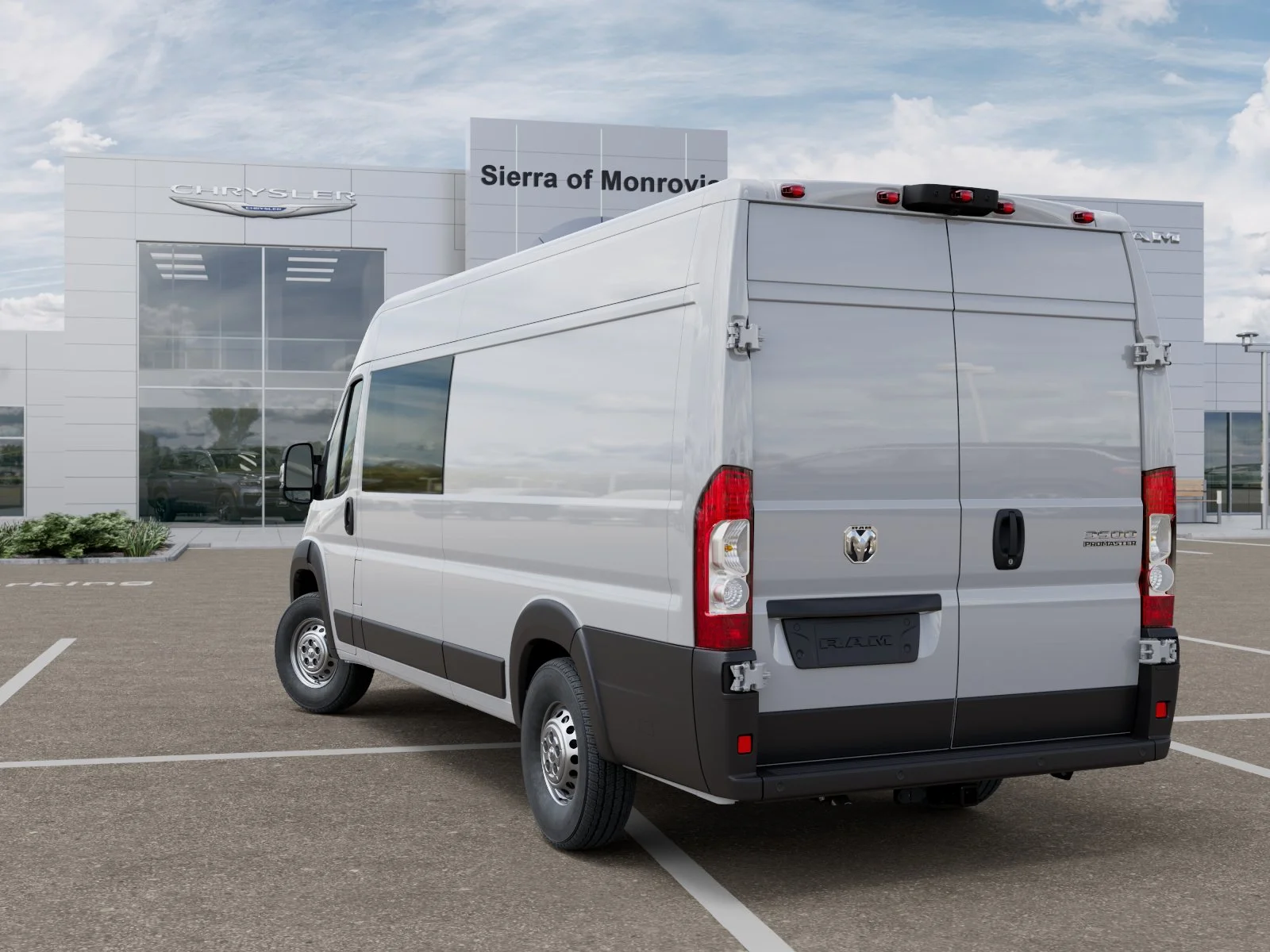 New 2026 Bright White Clearcoat RAM High Roof image 29
