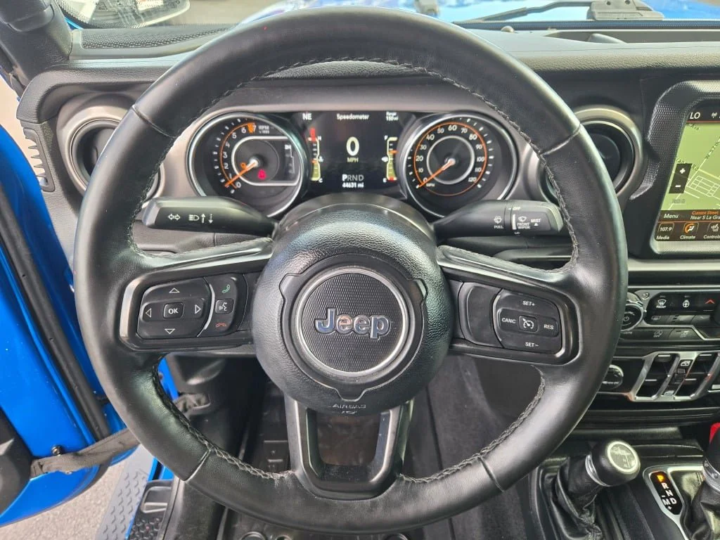 Certified Used 2021 Blue Jeep Willys image 31