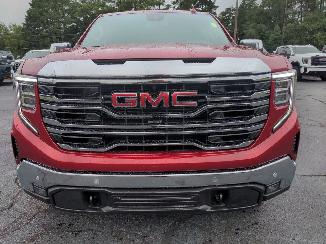New 2026 Volcanic Red Tintcoat GMC SLT image 31
