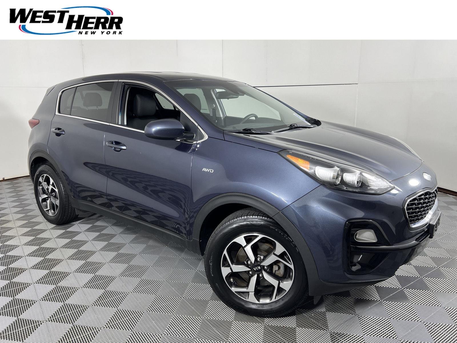 Used 2022 Pacific Blue Kia LX image 1