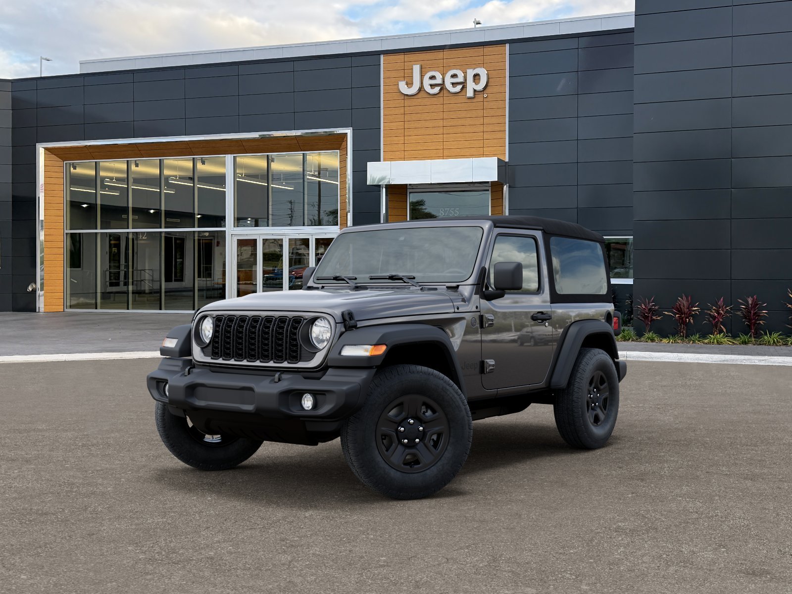 New 2026 Granite Crystal Metallic Clear-Coat Exterior Paint Jeep Sport image 27