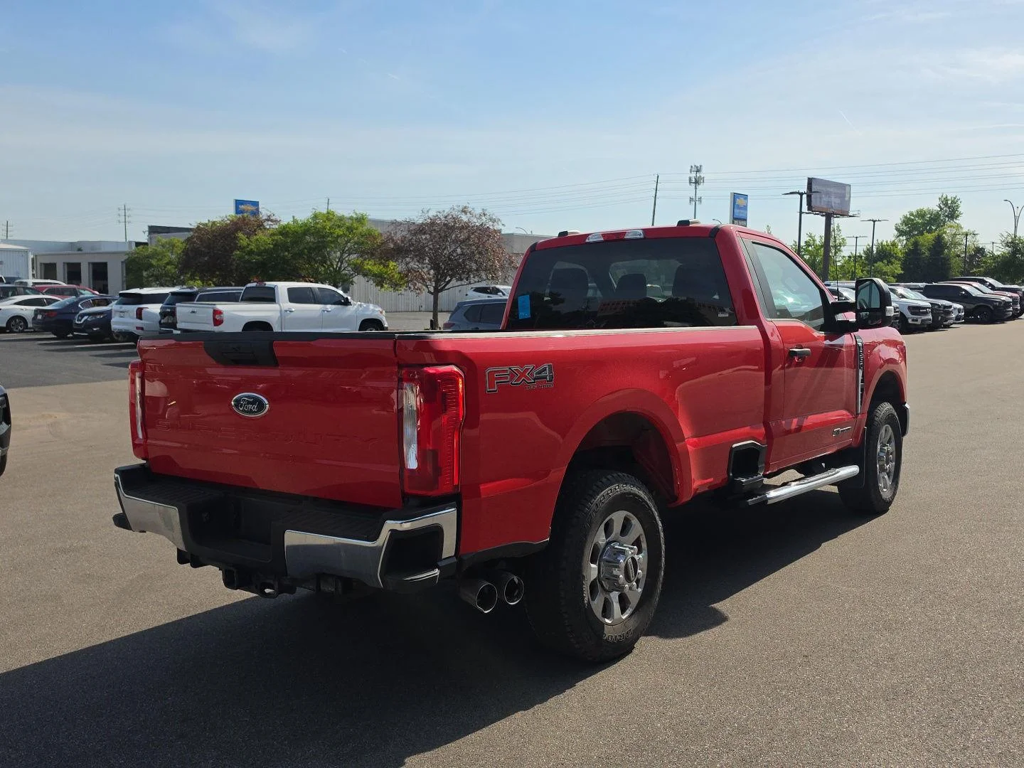 Used 2023 Race Red Ford XLT image 3