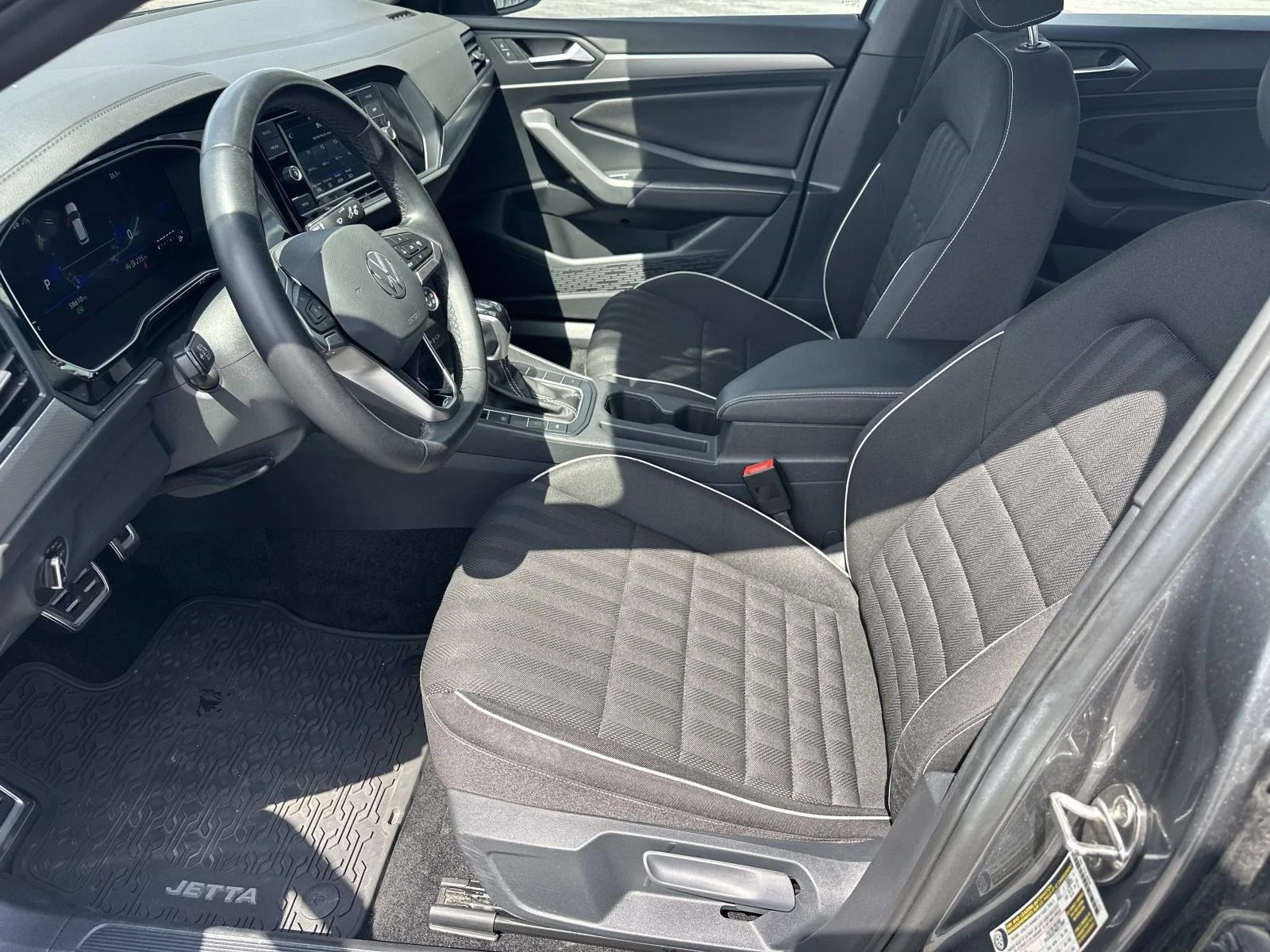 Used 2024 Platinum Gray Metallic Volkswagen Sport Auto image 13