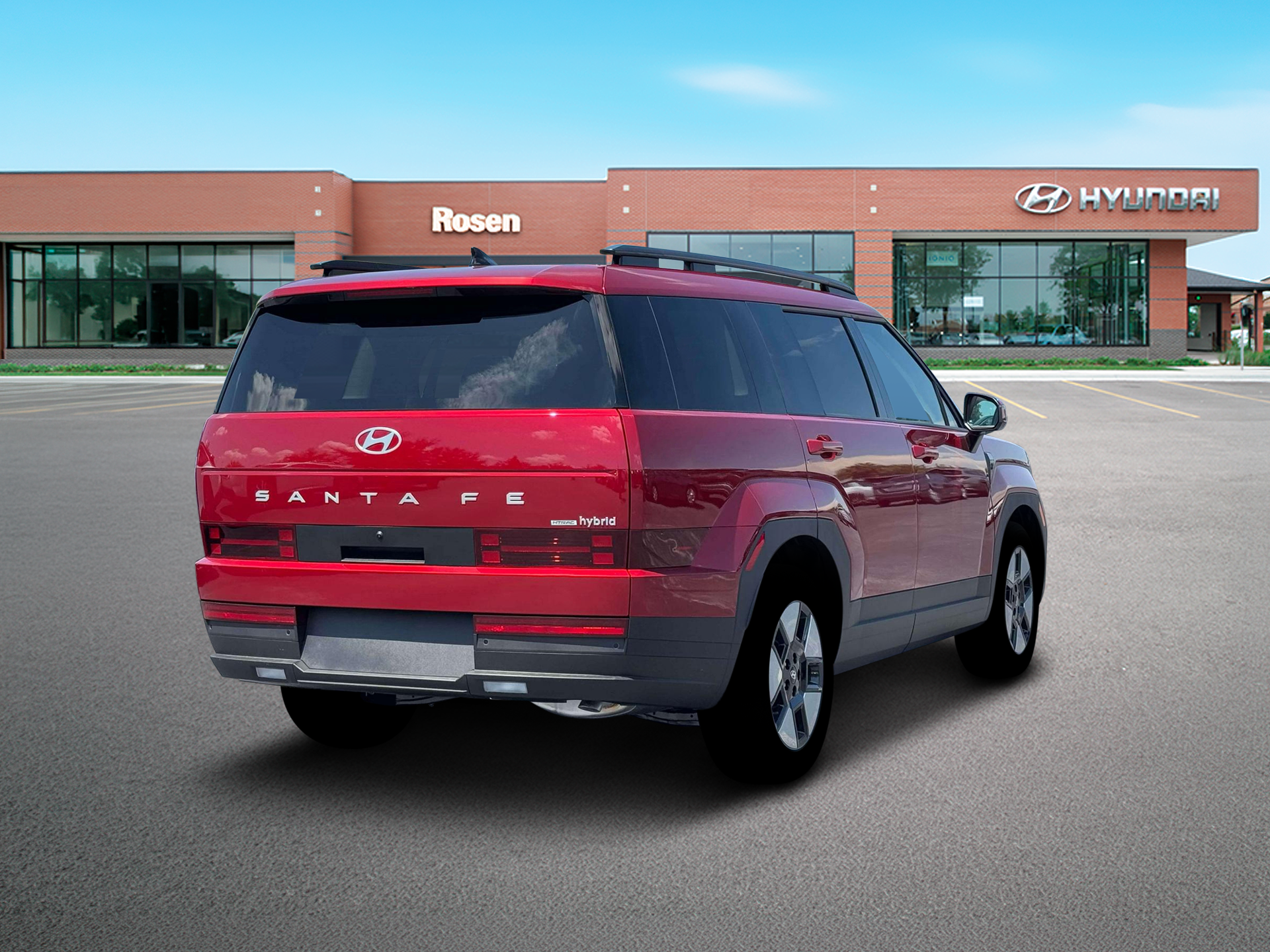 New 2026 Red Hyundai SEL image 7