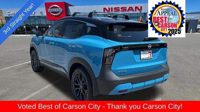 New 2026 Arctic Ice Blue Metallic / Super Black Two-tone Nissan SR image 5