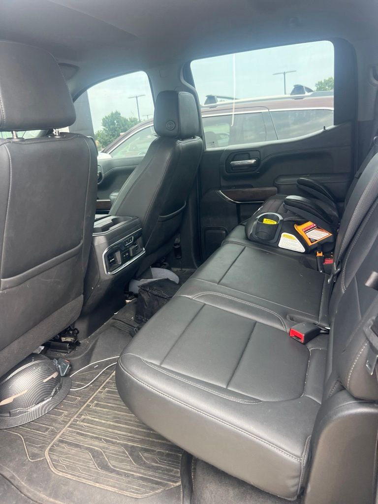Used 2021 Pacific Blue Metallic GMC SLT image 3