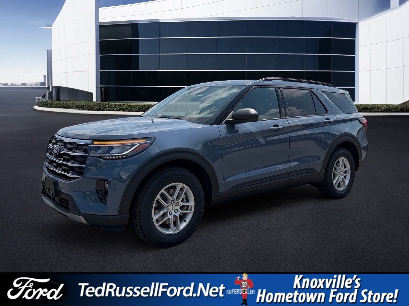 New 2027 Vapor Blue Metallic Ford Active image 1