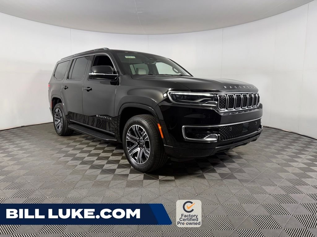 Certified Used 2025 Black Wagoneer Base image 1