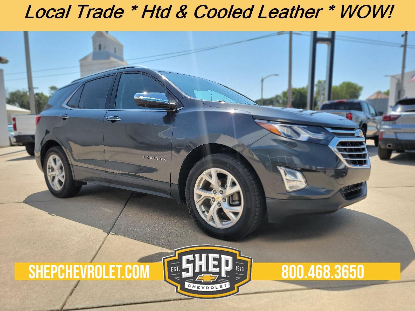 Nightfall Gray Metallic 2021 Chevrolet Equinox Premier AWD with 1LZ SUV / Crossover Four-Wheel Drive