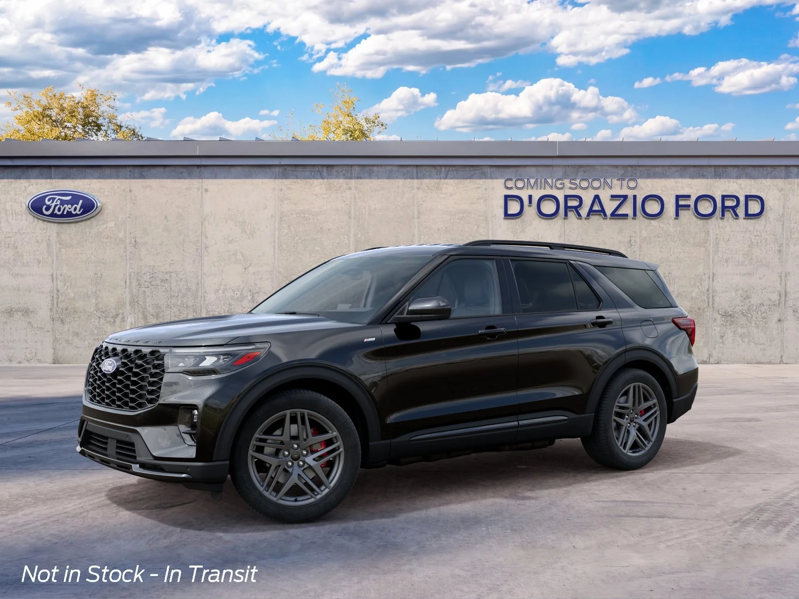 New 2027 Agate Black Metallic Ford ST-Line image 1
