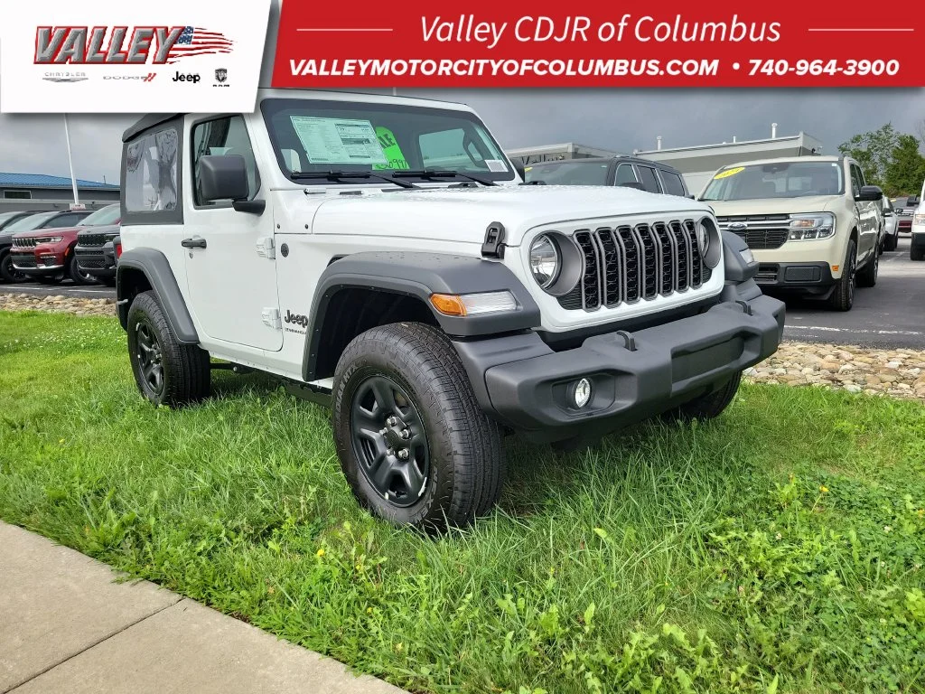 New 2026 Bright White Clear-Coat Exterior Paint Jeep Sport image 1
