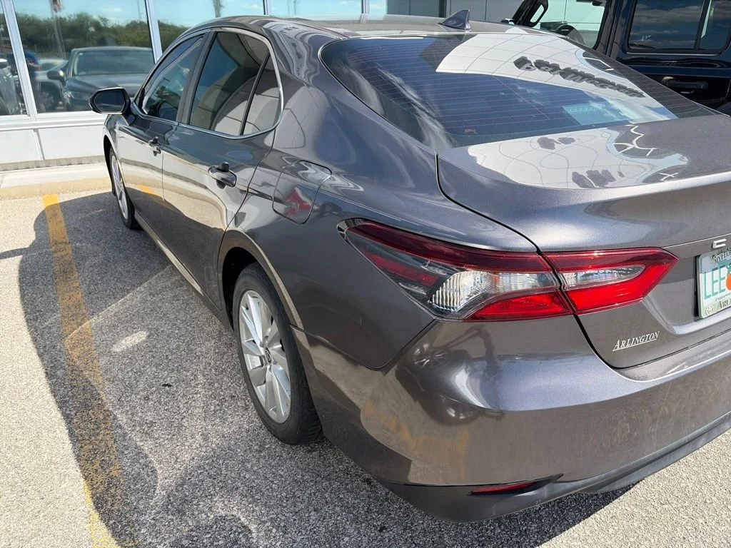 Certified Used 2021 Gray Toyota LE image 4