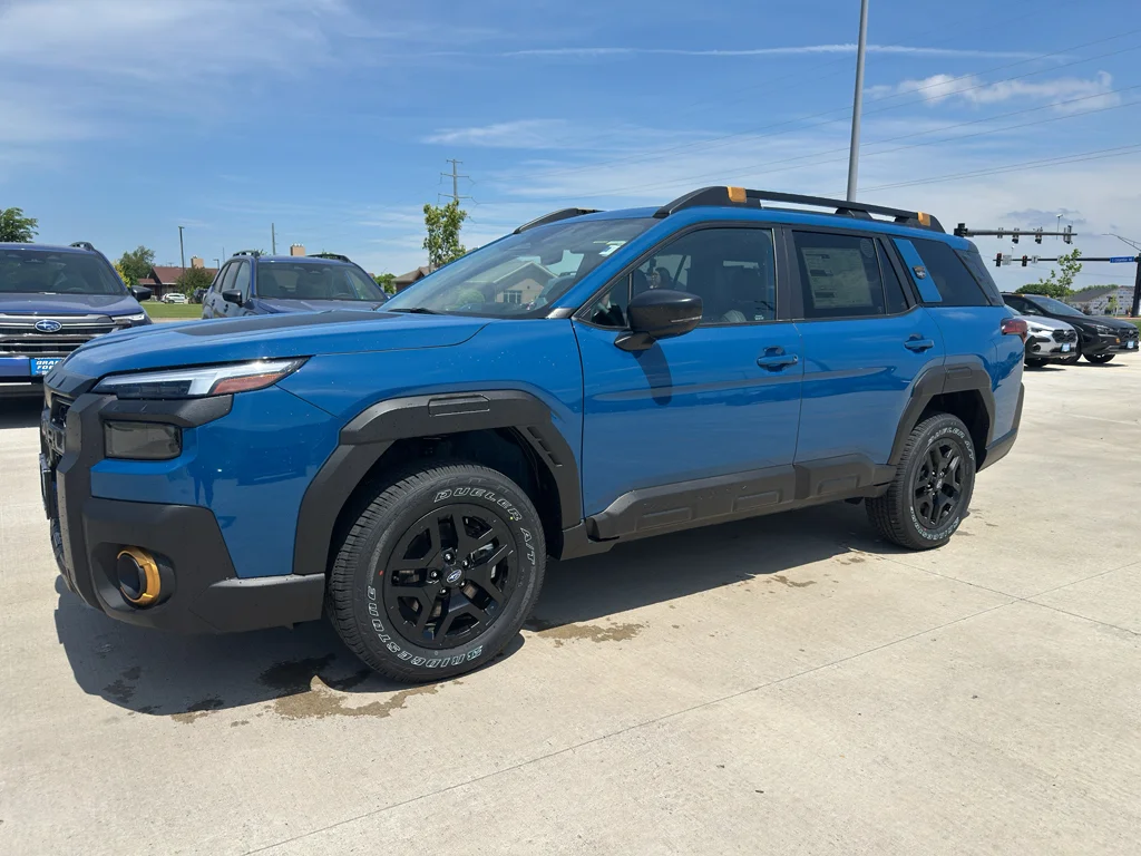 New 2026 Geyser Blue Subaru Wilderness image 2