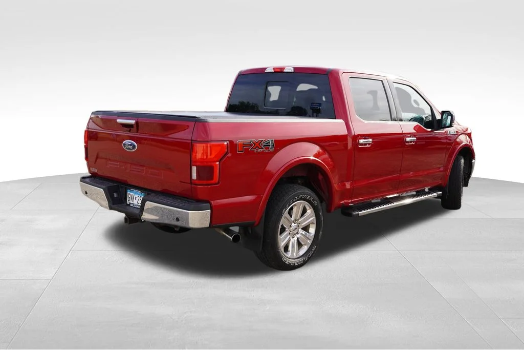 Used 2020 Red Ford Lariat image 3