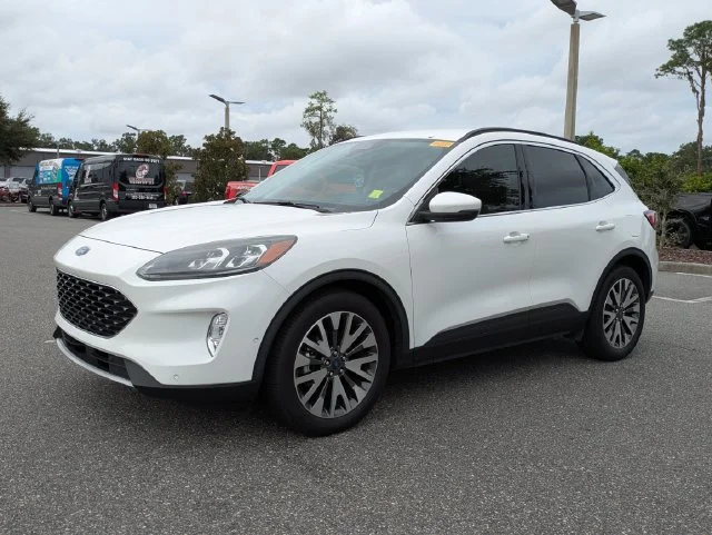 Certified Used 2020 White Ford Titanium image 7