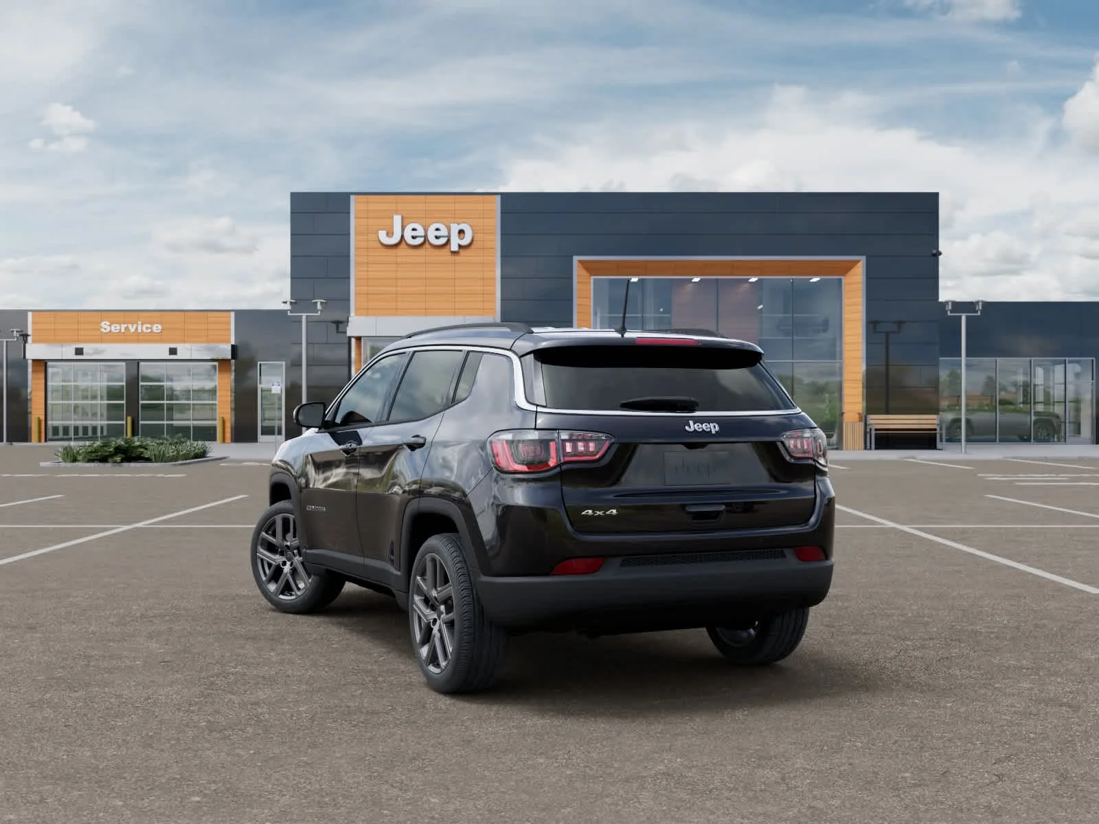 New 2026 Diamond Black Crystal Pearlcoat Jeep Limited Altitude image 3
