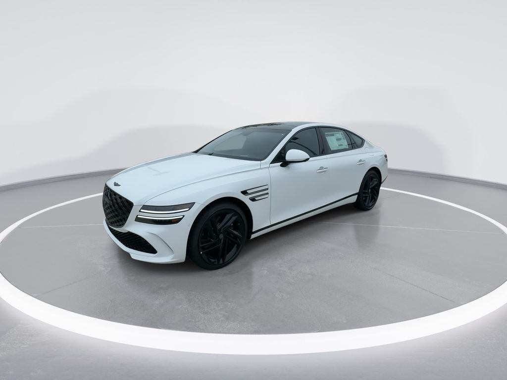 New 2026 White Genesis 3.5T PRESTIGE BLACK image 4