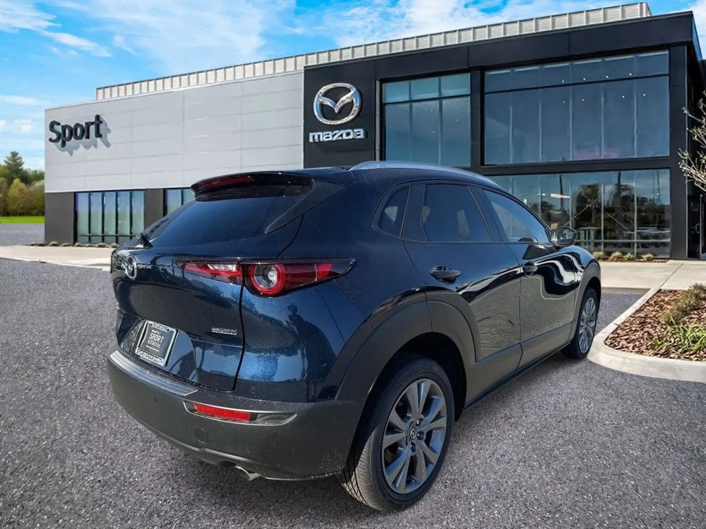 New 2026 Deep Crystal Blue Mica Mazda 2.5 S Preferred AWD image 3