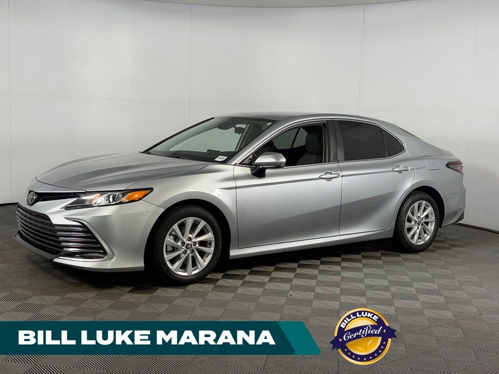 Certified Used 2024 Silver Toyota LE image 1