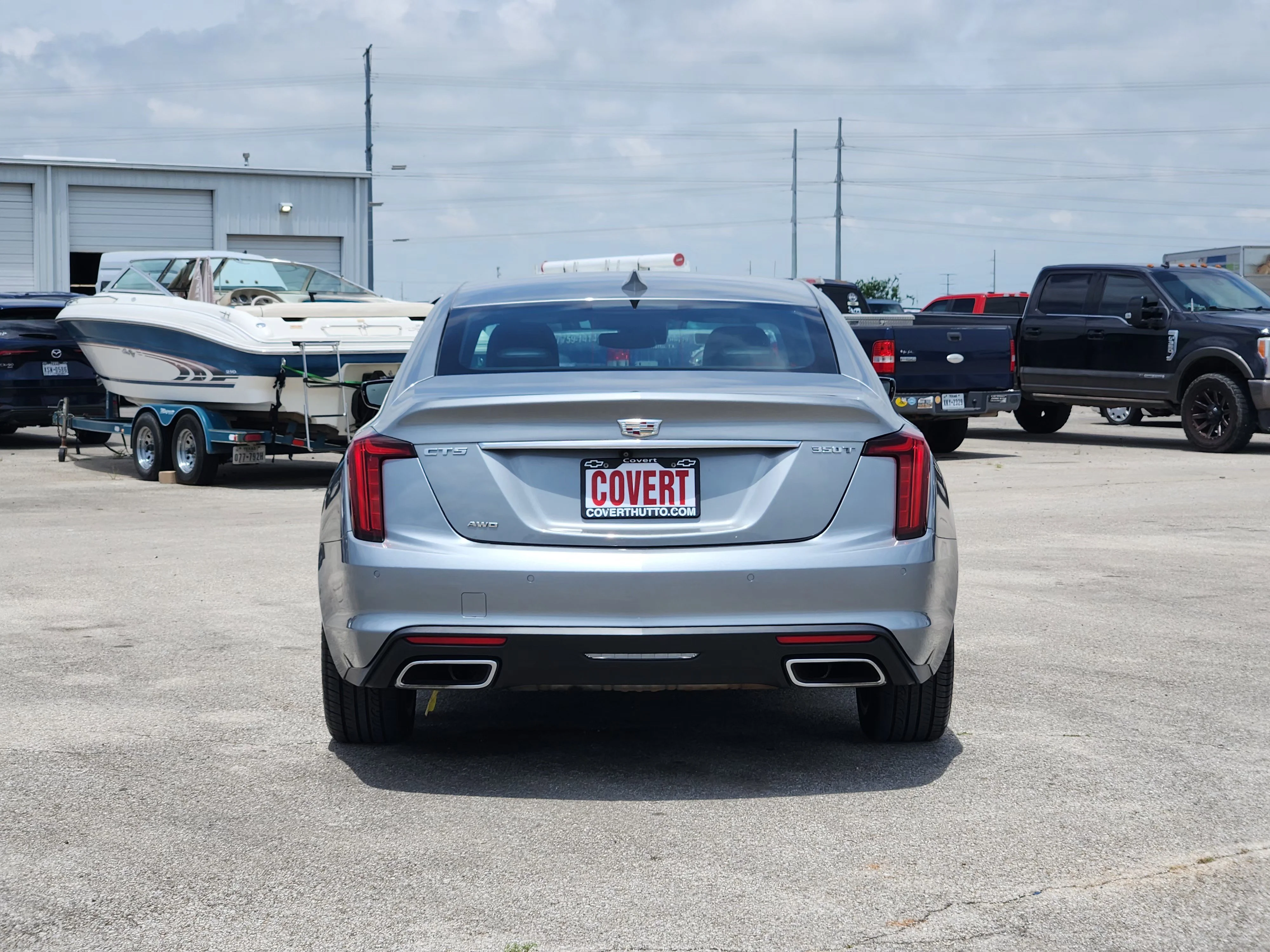 Used 2024 Argent Silver Metallic Cadillac Premium Luxury image 6