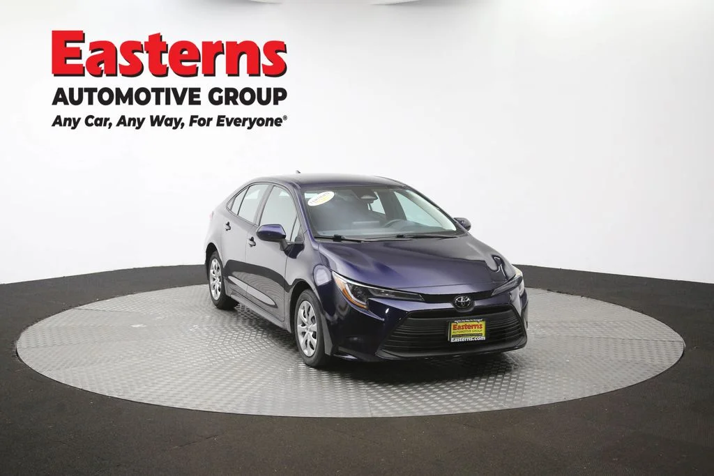 Used 2024 Blue Toyota LE image 49