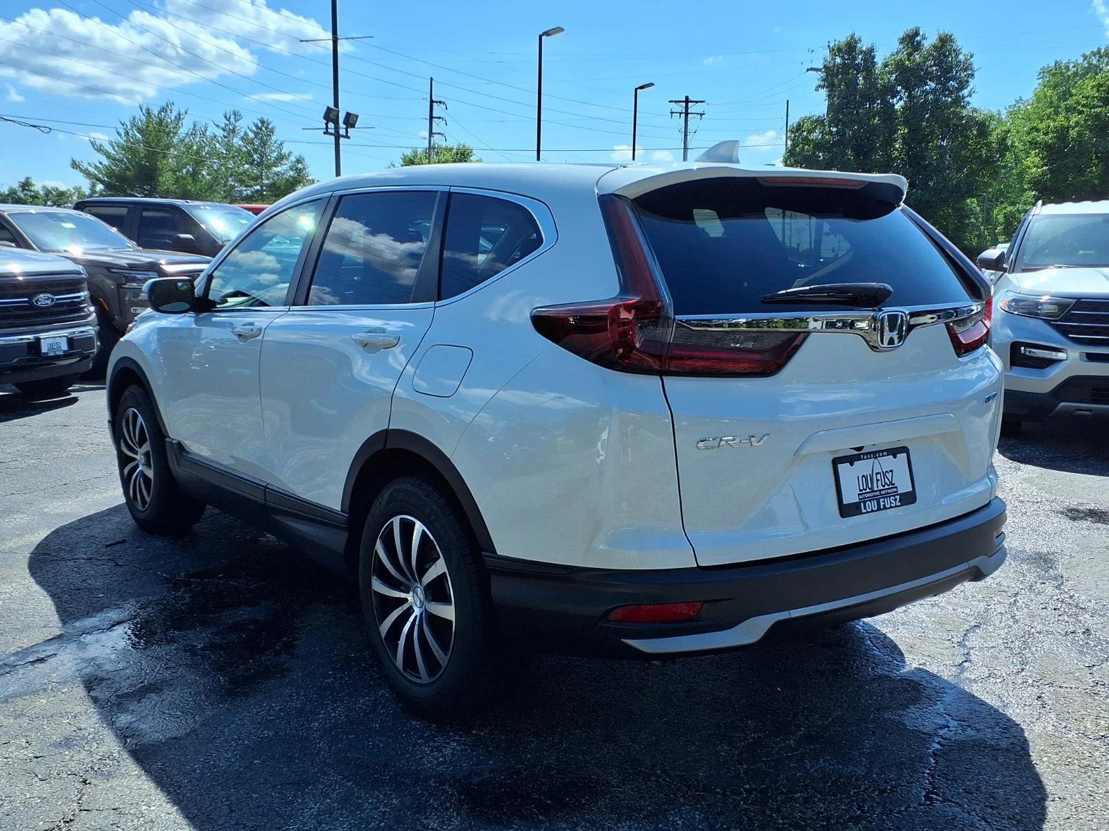 Certified Used 2022 Platinum White Pearl Honda EX-L image 3