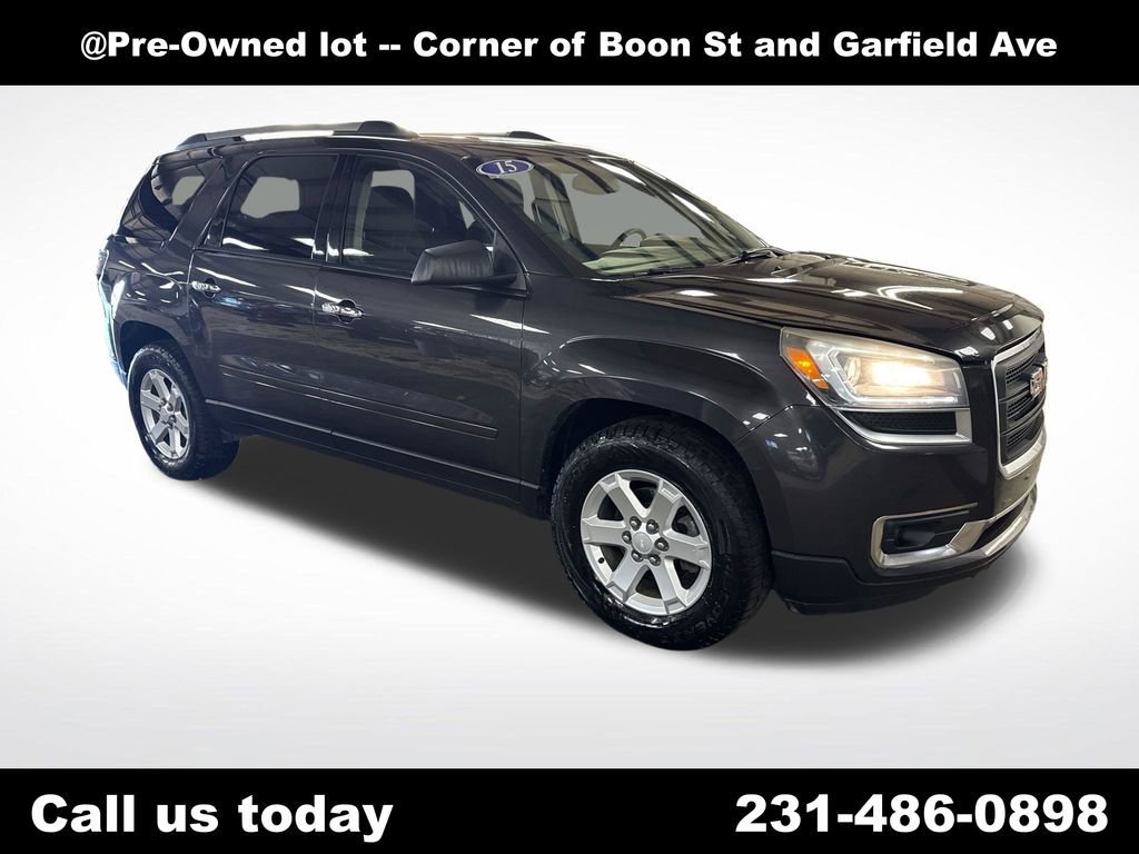 Used 2015 IRIDIUM METALLIC GMC SLE image 7