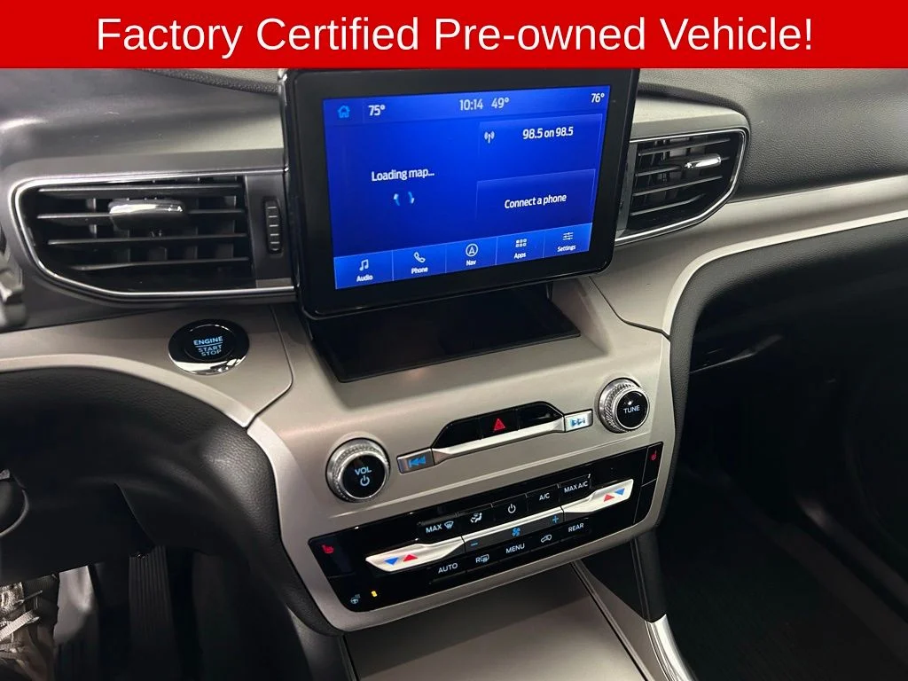 Certified Used 2023 White Metallic Ford XLT image 3