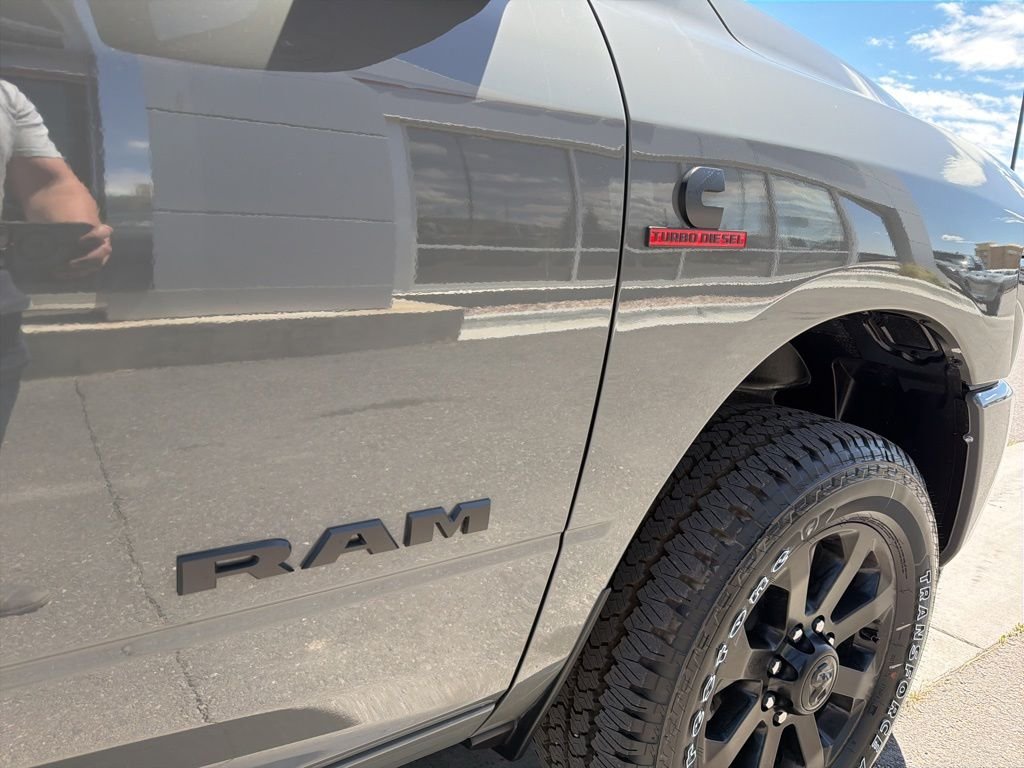 New 2026 Ceramic Gray Clear-Coat Exterior Paint RAM Laramie image 50