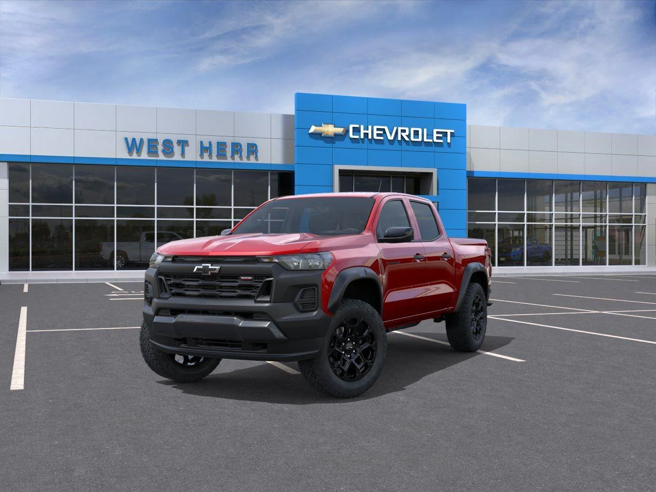 New 2026 Radiant Red Tintcoat Chevrolet Trail Boss image 8