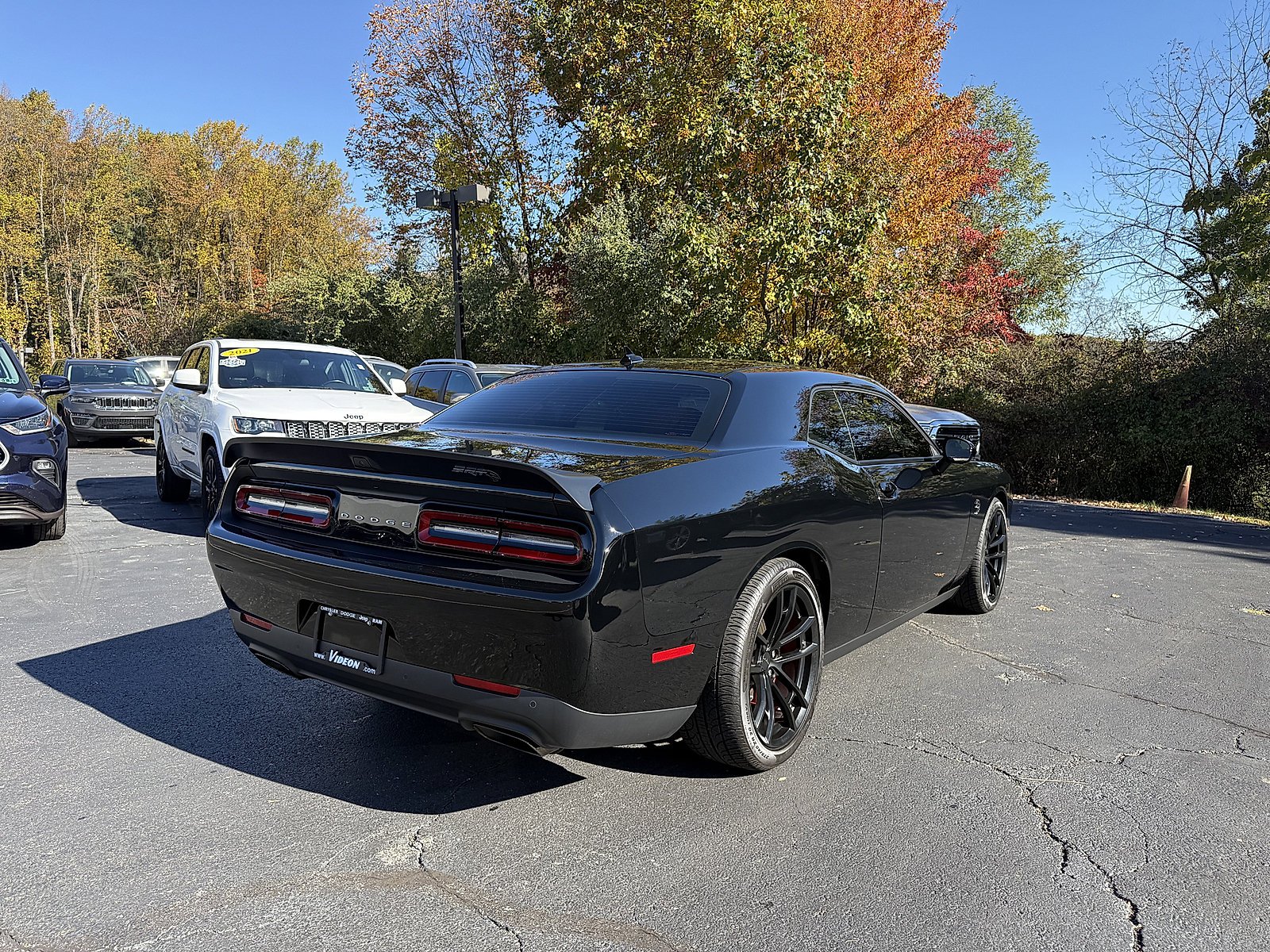 Used 2023 Pitch Black Clearcoat Dodge SRT Hellcat Jailbreak image 6