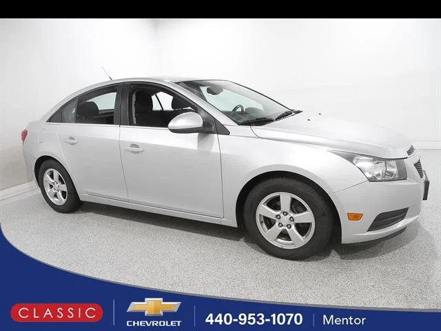 Certified Used 2014 SILVER ICE METALLIC Chevrolet 1LT image 1