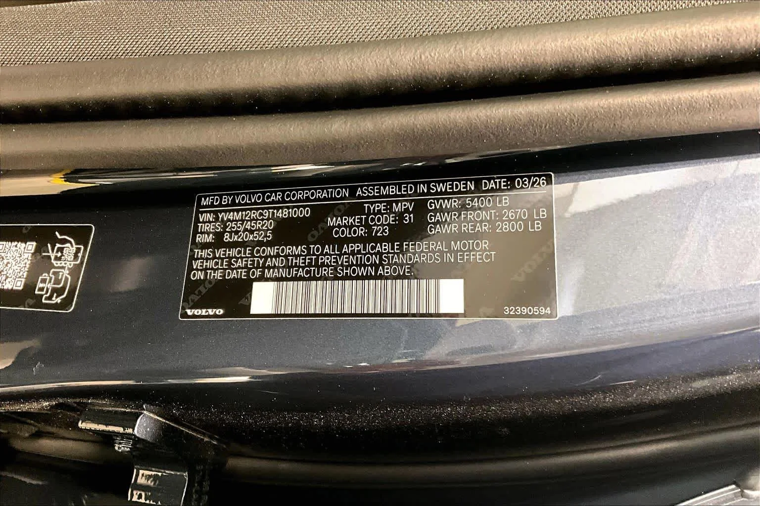 New 2026 Denim Blue Volvo Plus image 12