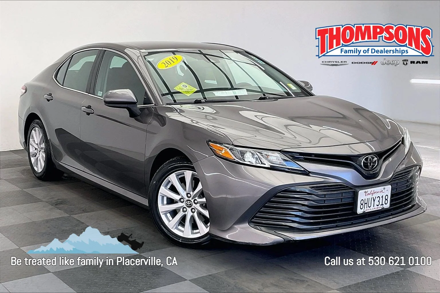 Used 2019 Predawn Gray Mica Toyota LE image 1