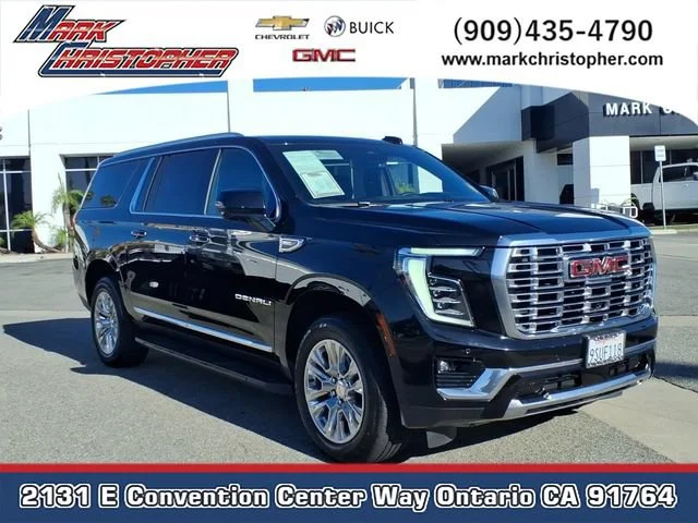 Used 2025 Onyx Black GMC Denali image 1