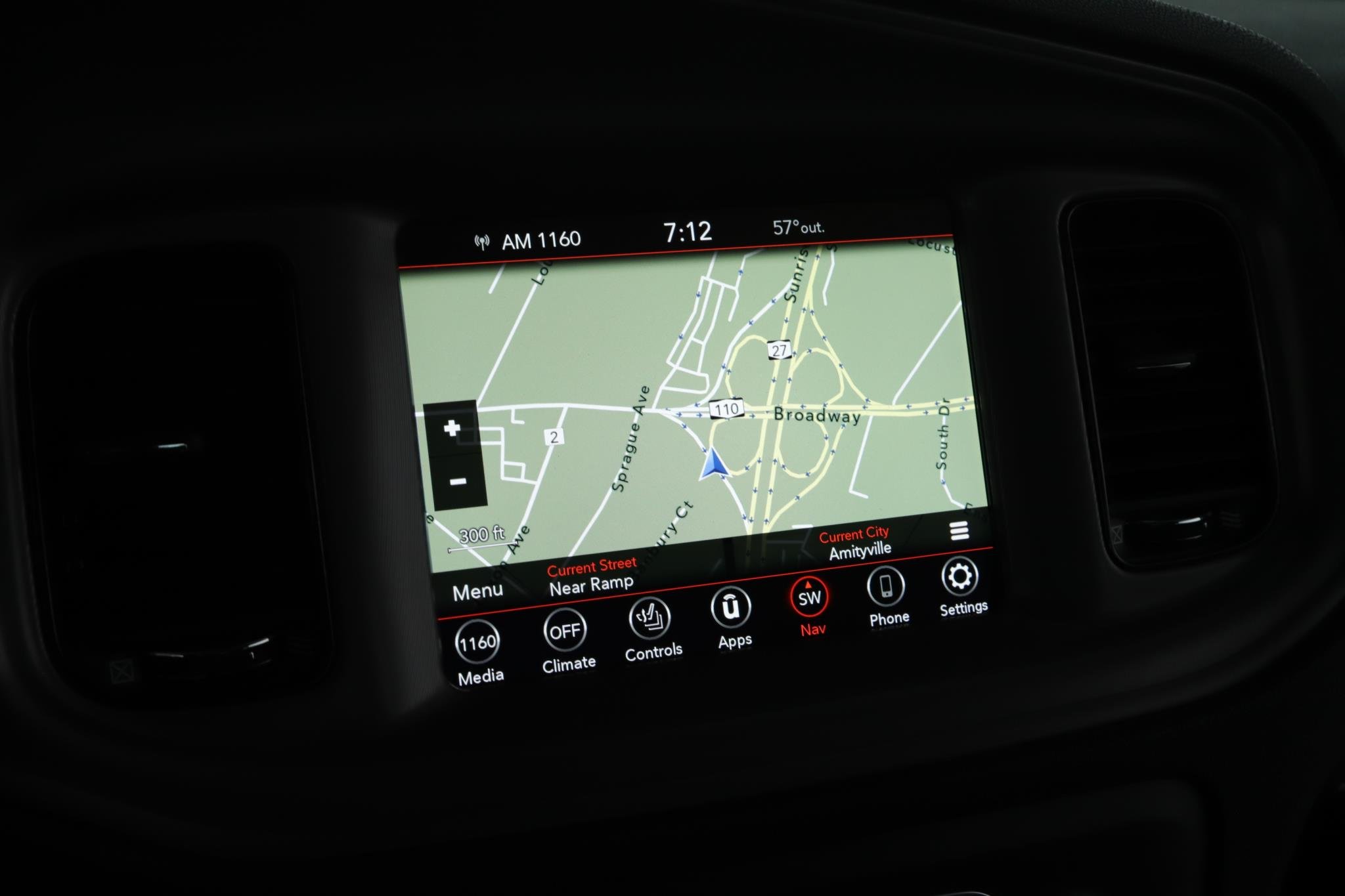 Used 2023 Pitch Black Clearcoat Dodge SXT AWD image 13
