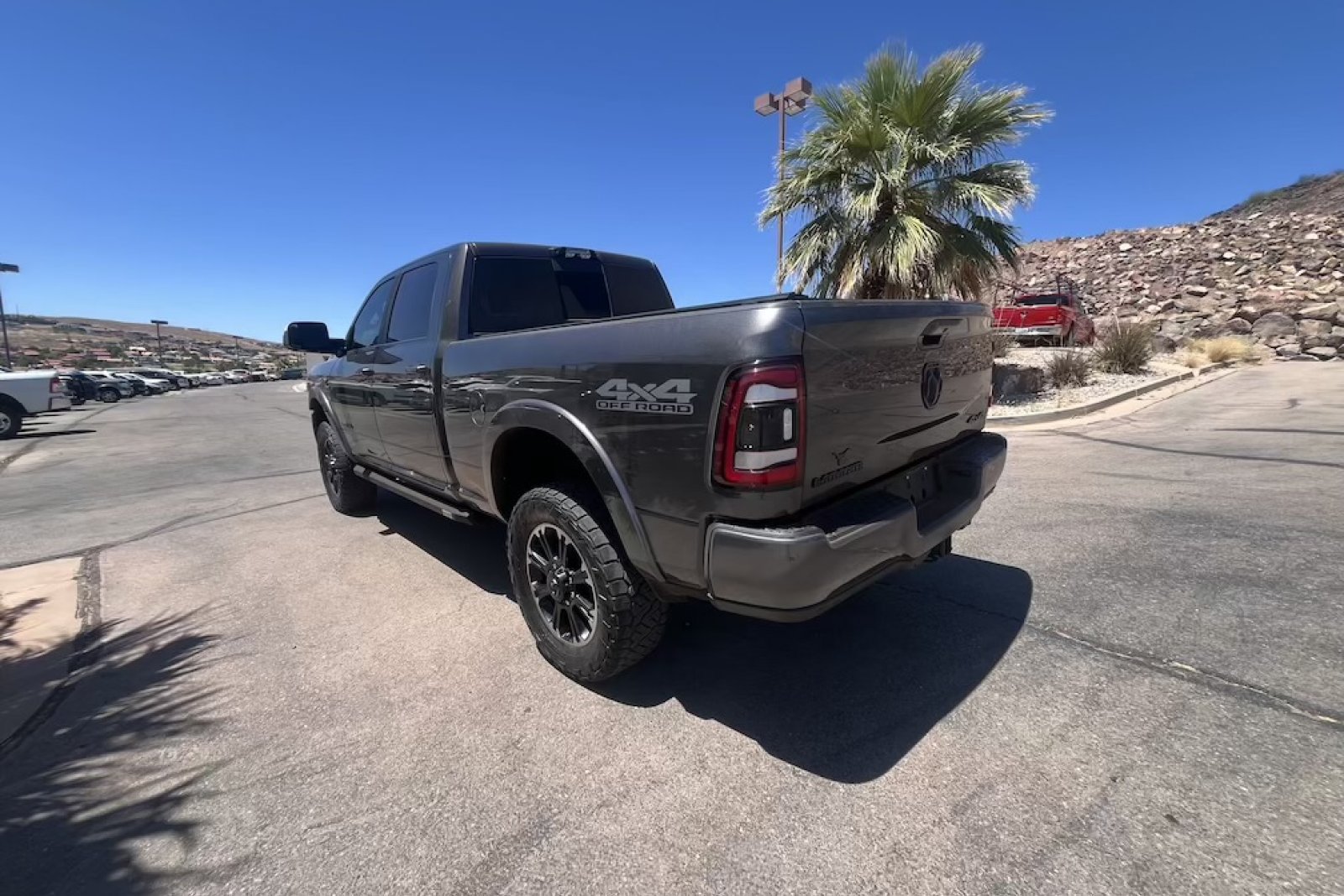 Used 2022 Granite Crystal Metallic Clearcoat Ram TRX image 3